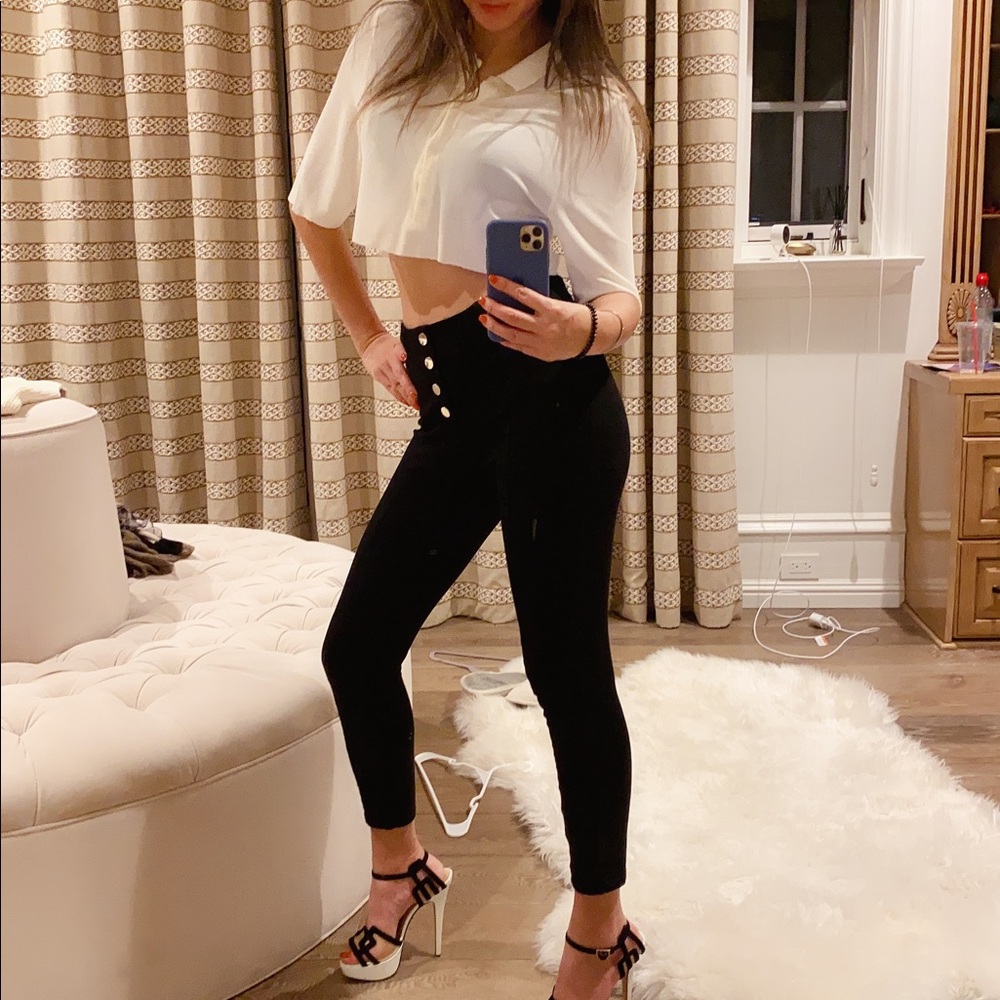 Zara Polo crop Top